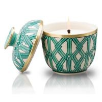 ราคา Thaniya เทียนหอมในเซรามิกลายกระติ๊บ ขนาดใหญ่ Liela (12769910)