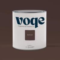 ราคา Voqe สีน้ำอะครีลิคแท้ 100% เฉดสีช็อกโกแลต สีทาบ้าน ทาอาคารเกรดพรีเมี่ยม เนื้อสีเยอะ เนียน กึ่งเงา (Semi gloss) 9 ลิตร (12785458)