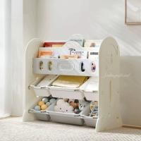 ราคา Loadingofficial-ชั้นวางหนังสือ พร้อมที่ใส่ของของเล่นสำหรับเด็ก (12779510)