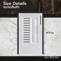 ราคา MAXHomeStore บานซิงค์คู่ สีขาว วงกบดำ มือจับดำ บานซิงค์คู่ บานซิงค์เดี่ยว บานแก๊ส บานแก๊ส (12763708)