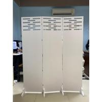 ราคา isteindecorฉากกั้นห้องบานเฟี้ยมฉลุลายL-109ขนาดกว้าง40xสูง150Cm หนา10มิลวางประดับ ตกแต่ง กันลม เสริมฮวงจุ้ย PVC 4 บาน 40*150 (12777854)