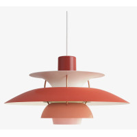 ราคา Louis Poulsen PH 5 โคมไฟแขวนแพดาน ( ของแท้ ) Hues of red (12774692)