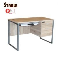 ราคา Decent โต๊ะคอมพิวเตอร์ขาเหล็ก กุญแจล๊อกรหัส ขนาด 1.20 ม. ขาเทา-หน้าโต๊ะโซลิด (12789912)