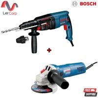 ราคา (Bosch PT) สว่านโรตารี่ GBH 2-26 DFR + เครื่องเจียร์ 4 นิ้ว GWS 750-100 (12776026)