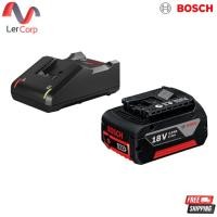 ราคา (Bosch PT) แท่นชาร์ทแบตเตอรี่ รุ่น Starter Kit GBA 18V 3.0Ah + แบตเตอรี่ GAL 18V-40 (12776029)