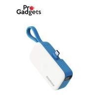 ราคา MOMAX 1-Power Mini 3-in-1 Power Bank (5000mAh) พาวเวอร์แบงค์ Blue (12791466)