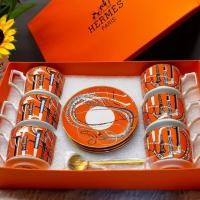 ราคา Thong ชุดแก้วครบเซ็ท fine table HERMES รุ่นโรมัน Roman Orange Rope (12765319)