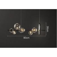 ราคา โคมไฟ#โคม#รอสินค้า#โคมไฟโมเดิรน์#โคมไฟโดมแก้ว#หรูหรา ที่เรียบง่าย#กลุ่มดาว#Modern#แบบแก้ว โคมไฟโมเดิร์น โคมไฟ 90 cm. (12780866)