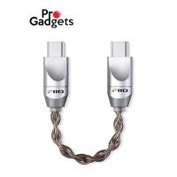 ราคา FiiO Link USB-C to USB-C Silver สายส่งสัญญาณเสียง (12781111)