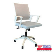 ราคา TSF Furniture เก้าอี้ทำงานพนักพิงเตี้ย รุ่น MARTY - S สีเทา (12787339)