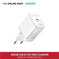 ราคา Anker 313 45W Charger อะแดปเตอร์ Super Fast Charge ป้องกันไฟฟ้าลัดวงจร, พอร์ตชาร์จ USB-C, ชาร์จเร็ว White (12767074)