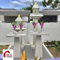 ราคา SCG ศาลพระภูมิและศาลเจ้าที่พร้อมโต๊ะบูชา (Set) รุ่น M27 กทม.และปริมณฑลฯ (12770229)