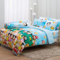 ราคา Jessica Micro Digital Print JP003 ชุดเครื่องนอน ผ้าปูที่นอน ผ้าห่มนวม เจสสิก้าพิมพ์ลายดิจิตอล ลิขสิทธิ์การ์ตูน Tsum Tsum ชุด 6 ฟุต 5 ชิ้น (12797092)