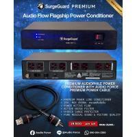 ราคา เครื่องกรองไฟตัวท็อป SurgeGuard Premium Audio Flow Flagship Power Conditioner + Audio Force Premium Power Cable Black (12797243)