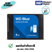 ราคา WD Blue SA510 SATA SSD (WDS400T3B0A-00C7K0) แบบเคสขนาด 2.5 นิ้ว/7 มม. 4 TB ประกันศูนย์ 3 ปี (12788468)