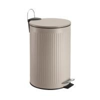 ราคา ANYHOME ถังขยะเหยียบทรงกลม ANH-0353T 12L สีเทา (12802942)