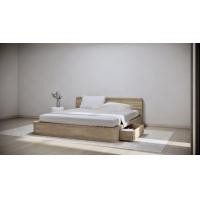 ราคา ลอร่า เฟอร์นิเจอร์ไม้สัก เตียงโมเดิร์นไม้สักทองมีลิ้นชัก สีเสี้ยน (12772696)