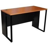 ราคา Decent H 120 D โต๊ะทำงานโล่งขาเหล็ก+ไม้ CHERRY (12789825)
