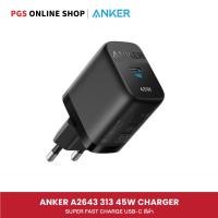 ราคา Anker 313 45W Charger อะแดปเตอร์ Super Fast Charge ป้องกันไฟฟ้าลัดวงจร, พอร์ตชาร์จ USB-C, ชาร์จเร็ว Black (12767073)