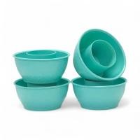 ราคา Bigone ถ้วยรองขาตู้ (แพ็ค 4 ชิ้น) ที่รองขาโต๊ะ กันมด กันแมลงคลาน รุ่น 1163 รองขาตู้ 415-เขียว (12767123)