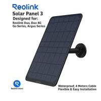 ราคา Reolink 12W Solar Panel 3 Black for All Reolink Wireless Battery Camera (12791407)