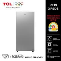 ราคา [ใหม่] TCL ตู้เย็น 1 ประตู ขนาด 6.7 Q สีเงิน รุ่น RT19XFSDS พร้อมแผงควบคุมอุณหภูมิ ชั้นกระจกนิรภัย ช่องแช่ผักขนาดใหญ่ (12780242)