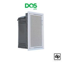 ราคา [5265.-]DOS ถังขยะ ฝังกำแพงสำเร็จรูป รุ่น EXTRA SERIES แกรนิตเทา 60 ลิตร (12777857)