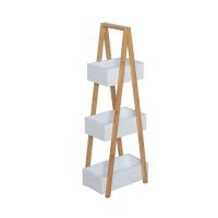 ราคา MOOVE ชั้นวางของ 3 ชั้น 18X30X80 สีขาว / ไม้ (12808131)