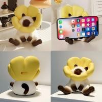 ราคา PP Home ที่วางมือถือ Lazy Cat แมววิเชียรมาศ Phone Holder ที่ตั้งมือถือ น้องแมว น่ารักมาก ของขวัญ แต่งโต๊ะ 30007 Lazy Cat (12777199)