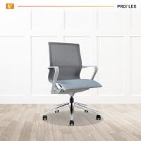 ราคา PROFLEX เก้าอี้สำนักงาน PROVIS 02G ตาข่ายสีเทา (12777358)