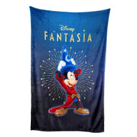 ราคา Tulip Fleece ผ้าห่มขนแกะเทียม TFG27 พิมพ์ลายดิสนีย์แฟนตาเซีย ลิขสิทธิ์แท้จากดิสนีย์ ผ้าห่มฟลีซ สัมผัสนุ่มพกพาสะดวก 40 x 60 นิ้ว (12800292)
