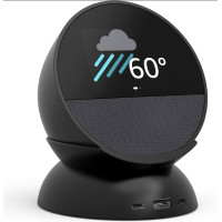 ราคา Amazon Echo Spot (2024) Smart Speaker with Alarm Clock รุ่นใหม่ล่าสุด Black (12811705)