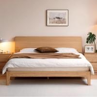 ราคา HARU HOME เตียงนอนไม้โอ๊ค BE012 5 ฟุต (12787083)