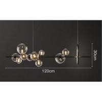 ราคา โคมไฟ#โคม#รอสินค้า#โคมไฟโมเดิรน์#โคมไฟโดมแก้ว#หรูหรา ที่เรียบง่าย#กลุ่มดาว#Modern#แบบแก้ว โคมไฟโมเดิร์น โคมไฟ 120 cm. (12780867)