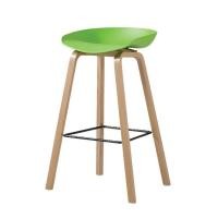 ราคา Decor-A เก้าอี้ เก้าอี้บาร์ เก้าอี้ทรงสูง เก้าอี้เคาน์เตอร์บาร์ เก้าอี้ขาไม้แท้ เฟอร์นิเจอร์แต่งบ้าน เขียวขาเหล็ก (12792087)