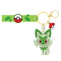ราคา PP Home โปเกม่อน Funism Pokemon plushy keychain น่ารัก โมเดล คีย์เชน Pokeball ของสะสม ของขวัญ Sprigatito (12811180)