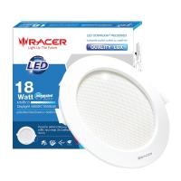 ราคา RACER ดาวน์ไลท์ฝัง LED กลม รุ่น QUALITY LUX (9W,12W,18W) |ZWF| 18 วัตต์ แสงขาว (12798676)