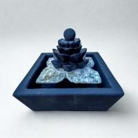 ราคา C9 น้ำพุตั้งโต๊ะหินดอกบัว ลูกบอลหมุน รุ่น BS15055 (12812528)