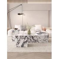 ราคา Stoneajolic โต๊ะกลางห้องรับแขก โต๊ะกลางหน้าโซฟา สตูลเตี้ย โต๊ะกาแฟ สไตล์อิตาเลียนหินเทียม (12774133)