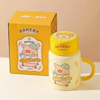 ราคา PP Home เหยือกน้ำ+แก้ว LuLu The Piggy หมูลูลู่ แก้วน้ำ แก้วกาแฟ แก้วมีฝาปิด แก้วนม คาเฟ่ ของขวัญ แก้วน่ารัก 70132 Bakery (12777203)