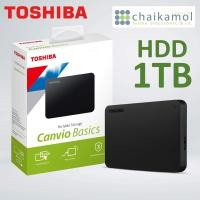 ราคา Toshiba ฮาร์ดไดรฟ์ภายนอก 1TB รุ่น Canvio Basics A3 External HDD (USB 3.2 Gen1) รหัส HDTB410AK3AA (12801687)