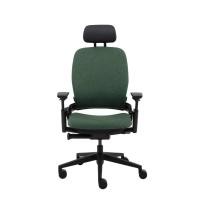 ราคา Modernform Steelcase เก้าอี้ Ergonomic รุ่น Leap พร้อมพนักพิงศีรษะ เบาะและพนักพิงหุ้มผ้า เขียว (12800325)