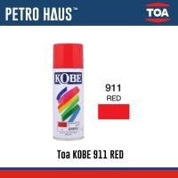 ราคา Toa Kobe สีสเปรย์ - สีสเปรย์อเนกประสงค์ - โกเบ 911 RED - สีแดง แห้งไว ทนความร้อน Normal (12798557)