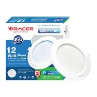 ราคา RACER ดาวน์ไลท์ฝัง LED กลม รุ่น QUALITY LUX (9W,12W,18W) |ZWF| 12 วัตต์ แสงนวล (12798675)