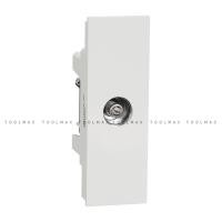 ราคา Schneider เต้ารับเดี่ยว เต้ารับคู่ เต้ารับสายทีวี เต้ารับสายแลน (สีขาว) เต้ารับทีวี (12806418)