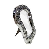 ราคา ANYHOME กระจกตั้งโต๊ะทรงขนมปัง 6605-2 สีเงิน (12810605)