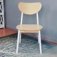 ราคา Decor-A เก้าอี้ทานข้าว เก้าอี้ไม้ยางพาราแท้ ที่นั่งนั่งสบาย รับน้ำหนักได้ดี สีเรียบเนียน สีไม้ขาว (12765448)