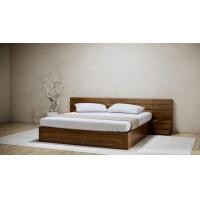 ราคา ลอร่า เฟอร์นิเจอร์ไม้สัก เตียงโมเดิร์นไม้สักทองหัวทึบ สีสักทึบ (12772651)