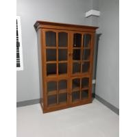 ราคา ลอร่า เฟอร์นิเจอร์ไม้สัก ตู้หนังสือไม้สักทอง สีสักทอง (12772724)