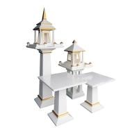 ราคา ร้านศาลพระภูมิดอนคลัง ศาลพระภูมิโมเดิร์น-สีครีมทอง | ราคาจากโรงงาน (12788482)